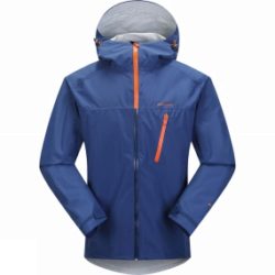 Skogstad Mens Lodingen Shell Jacket Blueberry